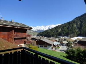 Studio confortable 4 pers. au Grand-Bornand avec balcon et garage - FR-1-458-191