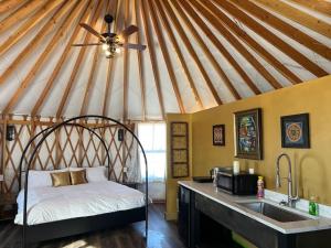 The Lotus Yurt at Nomad Yurts, Lake Powell