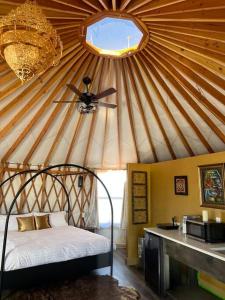 The Lotus Yurt at Nomad Yurts, Lake Powell