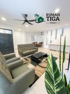 Rumah Tiga Tingkat 6BR4B Full Home SPACIOUS Kuantan