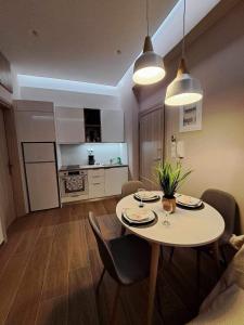 Eclectic Studio with Stone