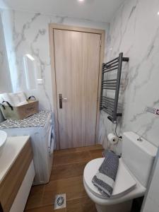 Eclectic Studio with Stone