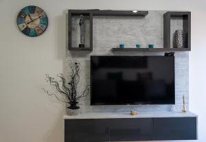 Among the pine trees