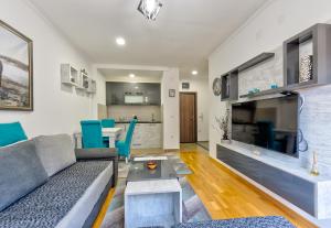 Among the pine trees