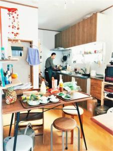 対馬市 Tsushima White House 宿泊施設 ロビー