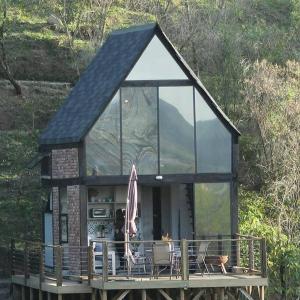 Cabaña con jacuzzi y acceso al embalse - Portum I