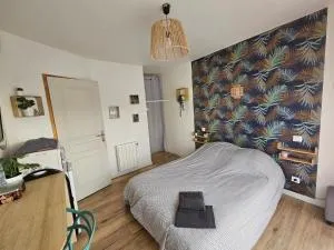 Chambre indépendante, privée climatisée avec parking - Lamothe-Capdeville