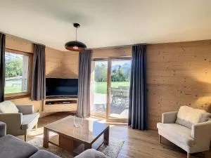 Appartement 4P avec terrasse et vue Mont Blanc - FR-1-560-24 - Domancy