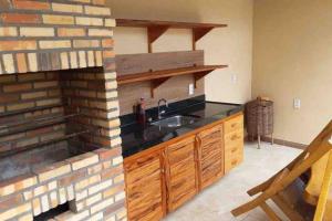 Flat aconchegante a uma quadra da praia