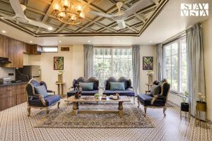 StayVista at Pandav Greens with Lawn & Bonfire