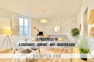 Appartements LA PASSERELLE 1D - Quartier Gare - Wifi : photos des chambres