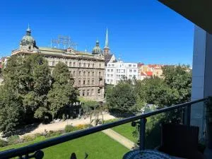 Apartment in historical center with park view - Přeštice