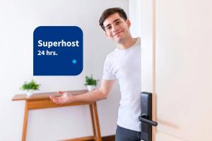 Family Apartment with Puente de la Mujer View in Puerto Madero