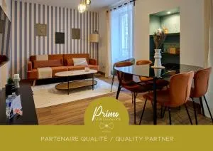 Le Bouvault, style Appart'Hôtel , à Nevers proche Gare, services haut de gamme by PRIMO C0NCIERGERIE - Fourchambault