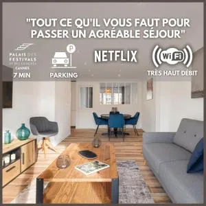 Private Apartment - Family - Palais des Festival - Parking - Cannes - Le Four-à-Chaux