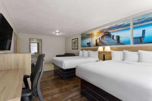 Queen Room with Two Queen Beds - Non-Smoking room in Days Inn by Wyndham St. Petersburg Central