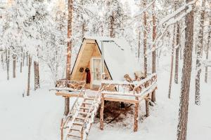 obrázek - Cozy a-frame in the woods