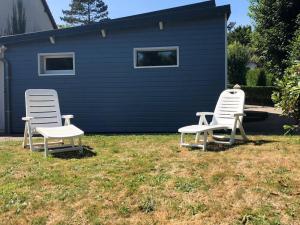 Maison individuelle en bord de mer.