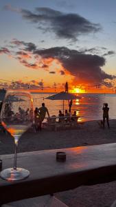 Casa rosada beach front