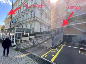 Huge two floor apartment on the Park Colonnade with free parking for one car, 160 sqm