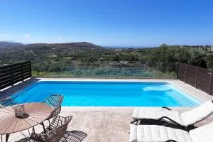 Romance at brand new Villa Dionysos w heated pool - Elia
