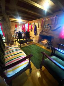 Cabaña Colibri naturaleza vista Laguna de la Cocha