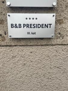 B&B President