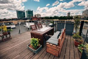 Apartment with a roof terrace