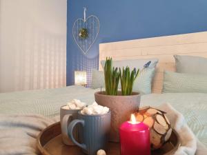 FeWo Winter in der Villa Waldrand mit zwei Balkonen