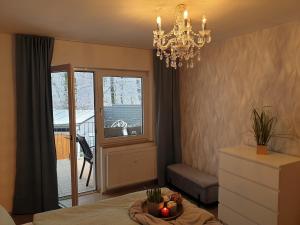 FeWo Winter in der Villa Waldrand mit zwei Balkonen