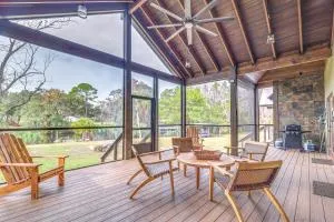 Riverfront Fishers Paradise in Florida with Dock! - Inglis