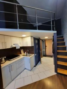 Видовая двухуровневая квартира метро Академика Павлова в современном стиле, 2мин рынок Барабашова