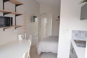 Studio confortable avec terrasse privée