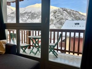 Appartement cosy 4 pers. à Valloire, proche centre & pistes, balcon, parking, casier à skis - FR-1-263-529