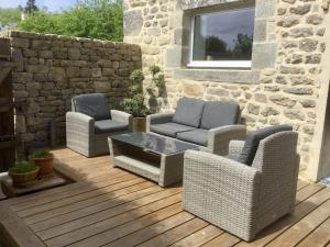 Maisons de vacances La petite maison bretonne : photos des chambres