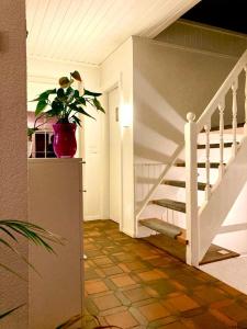 Cheerful villa with fireplace, bath-tub and garden