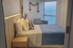 Flat Beira-Mar em Hotel de Alto Padrão - Andar Alto - Vista mar