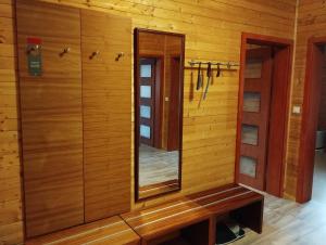 Apartmán v dřevěném domě