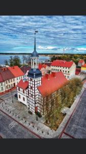 Ferienhaus“ Blaues Wunder“ am Wasser mit Grill