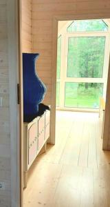 Ferienhaus“ Blaues Wunder“ am Wasser mit Grill