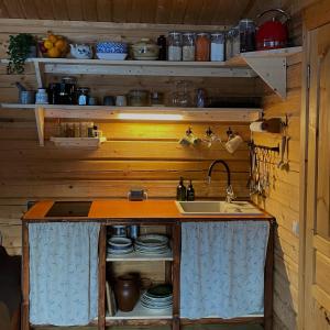 Casa de campo sauna cabin