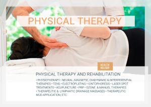 Physical Therapy & Rehabilitation 1 Person room in MEDWORLD Health & Rehabilitation Center Rixos Antalya