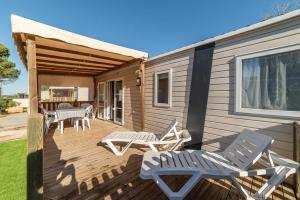 Mobil Home Luxe 3 chambres climatisé Canet en Roussillon