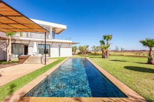 Amelkis, villa luxe front golf