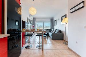 Benalbeach Bliss Seafront Retreat with Balcony