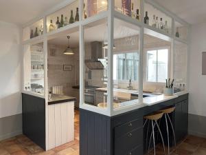 Maisons de vacances ALIZE grande maison avec piscine chauffee : photos des chambres