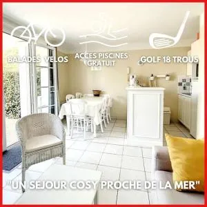 "MOULIN VERT RIVAGE" Maison, 6 personnes, au coeur du golf, village vacances, accès piscines gratuit - Talmont