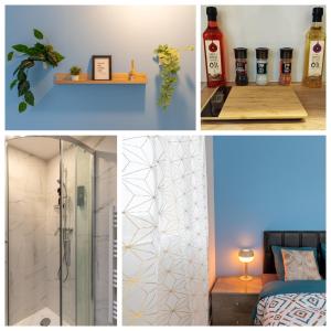 B&B / Chambres d'hotes Le Beau Refuge Parisien de Cergy - Parisian modern flat at Cergy : photos des chambres
