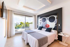 Superior Double or Twin Room with Pool View room in THB Naeco Ibiza - Adults Only