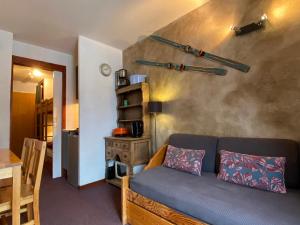 Studio de 17m² pour 3 pers, balcon, Valfréjus - FR-1-265-231